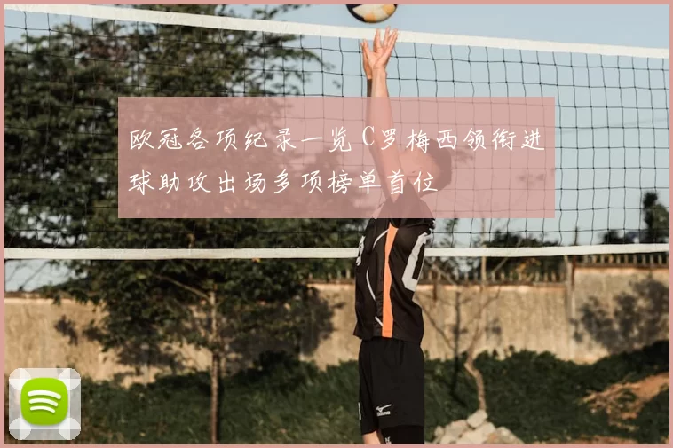 欧冠各项纪录一览 C罗梅西领衔进球助攻出场多项榜单首位