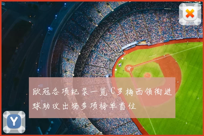 欧冠各项纪录一览 C罗梅西领衔进球助攻出场多项榜单首位